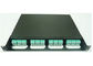 1U High Density Data Center 19' MPO Fiber Optic Rack Mounted Patch Panel supplier